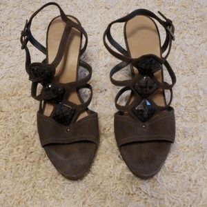 Esprit heeled sandal. Size 8,5/ 9 US